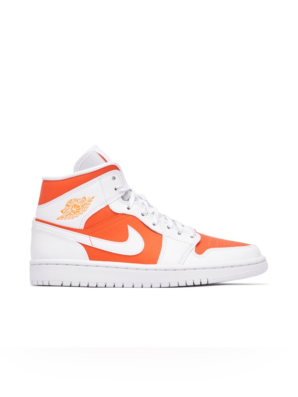 Nike Air Jordan 1 Mid SE bright citrus - Tried on once (no box)